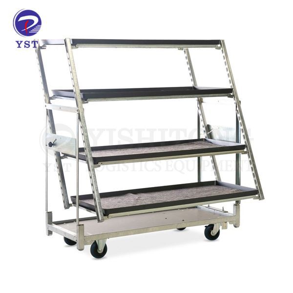 Troli Tumbuhan Dalaman dengan Roda