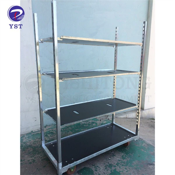Multi-Shelf Metal Plant Trolleys