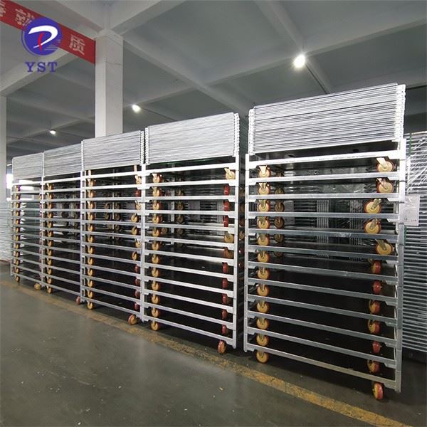 Multi Shelf Transport Nursery Trolley
