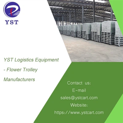 Peralatan Logistik YST - Pengeluar Troli Bunga