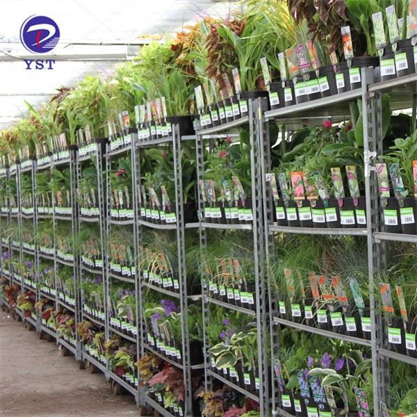 Plant Galvanized Flower Trolley